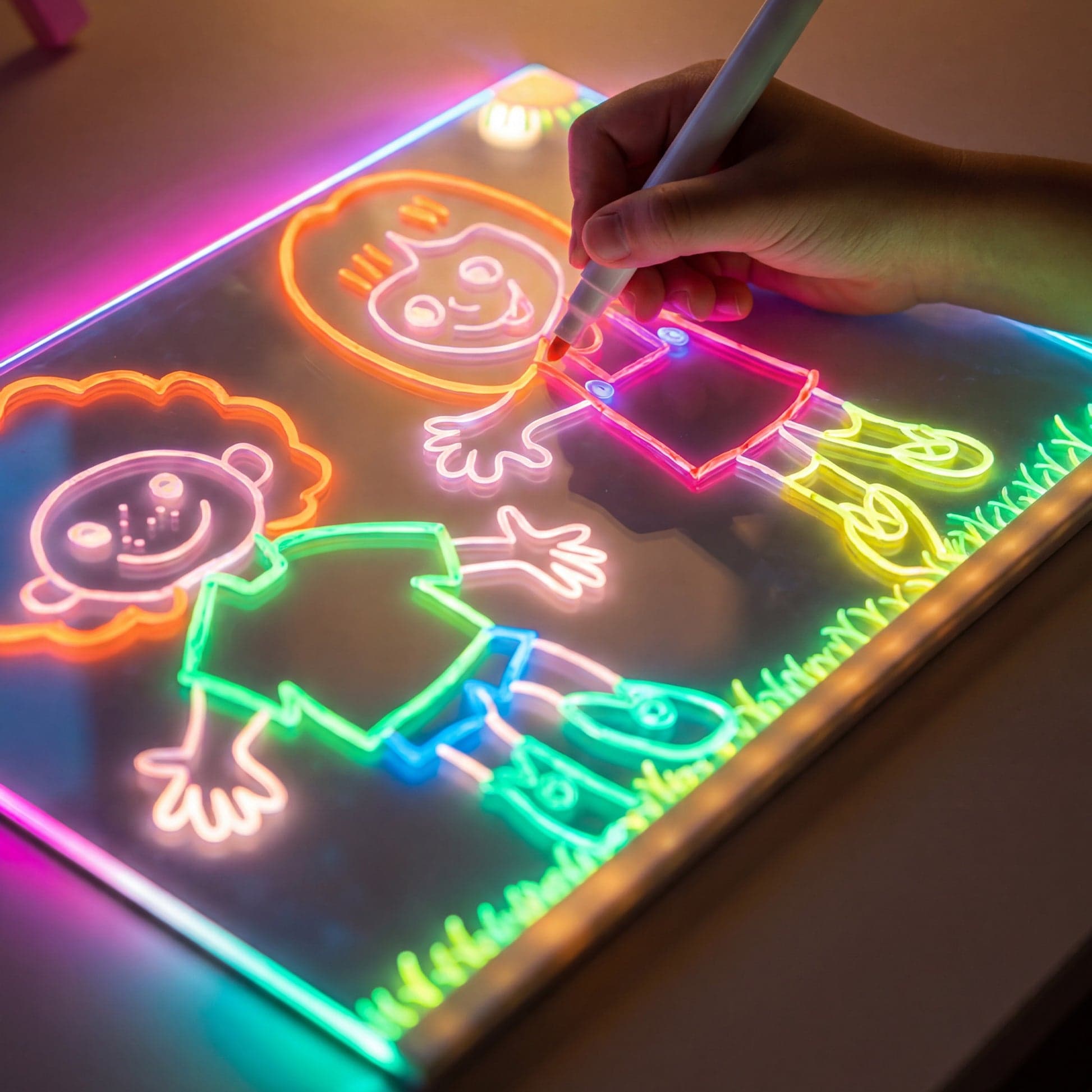 LumiDraw XXL – Świecąca Tablica LED do Rysowania